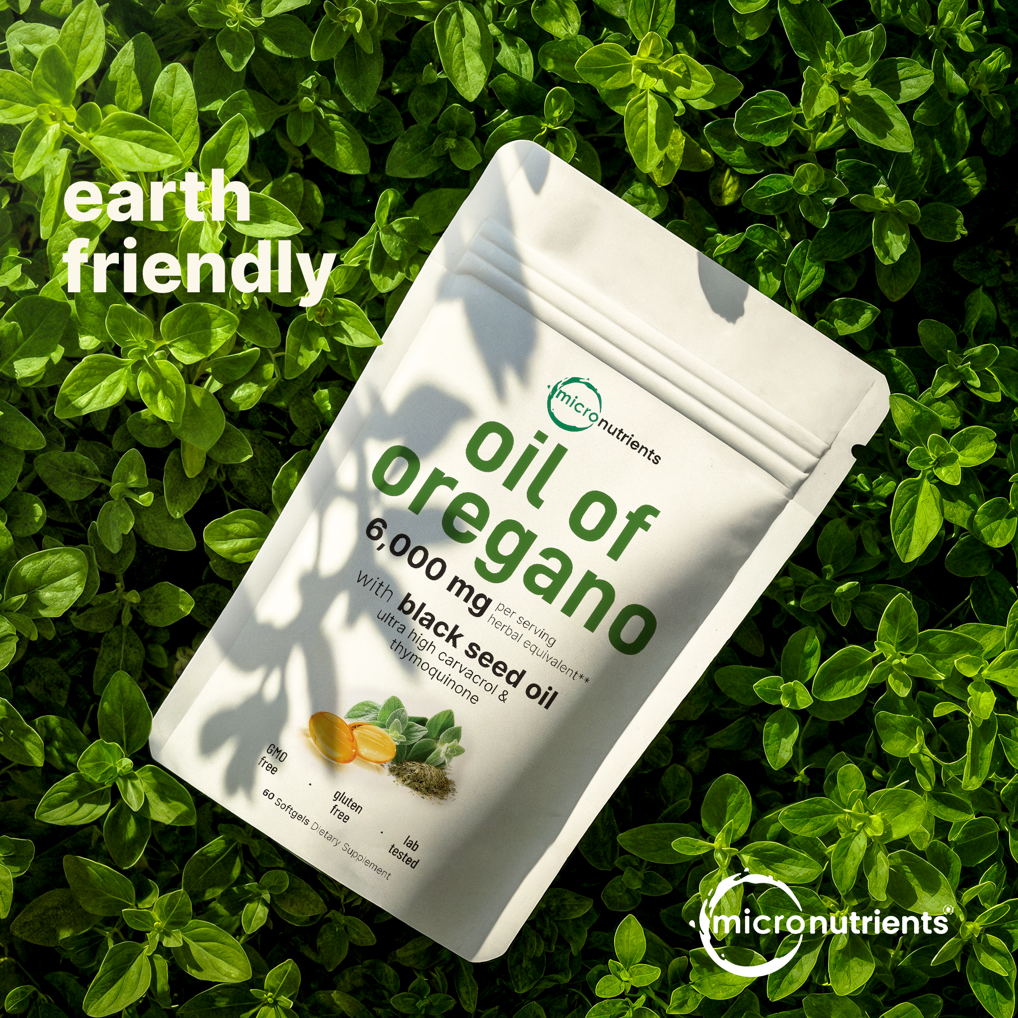 Micro Nutrients™ Oil of Oregano with Black seed Oil Soft Gels