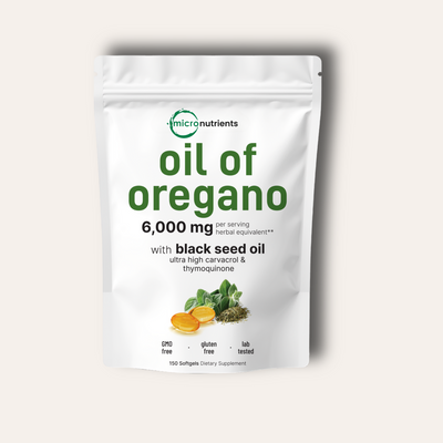 Micro Nutrients® Oil of Oregano with with Black Seed Oil