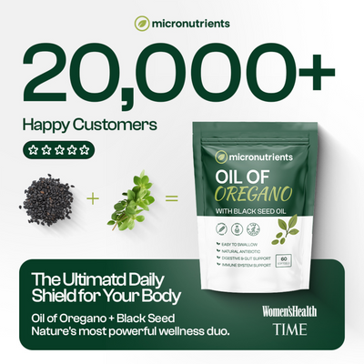 Micro Nutrients™ Oil of Oregano with Black Seed Oil Soft Gels