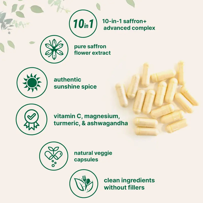 Micro Nutrients Saffron+ Advanced Supplements