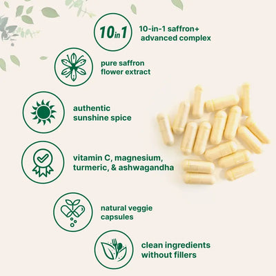 Micro Nutrients Saffron+ Advanced Supplements