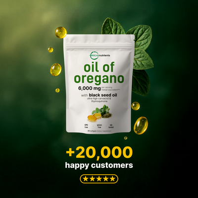 Micro Nutrients™ Oil of Oregano with Black seed Oil Soft Gels