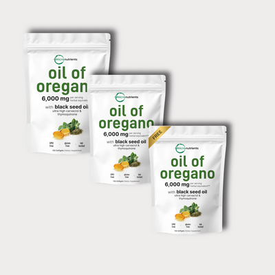 Micro Nutrients® Oil of Oregano with with Black Seed Oil